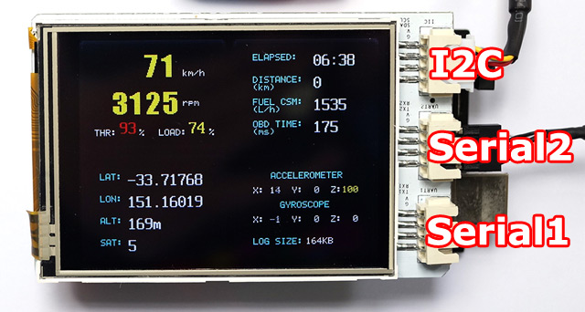 Freematics_LCD_TFT_Shield_Sockets