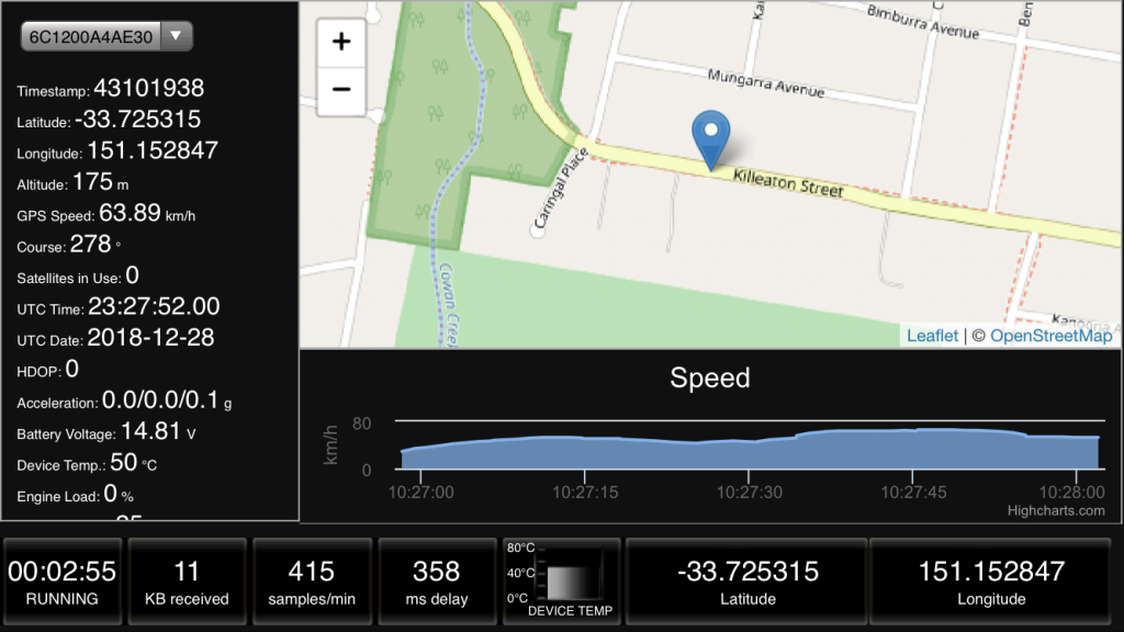 Freematics Hub Dashboard